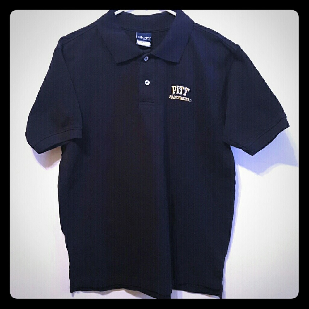 Men's Short sleeve PITT Panthers polo shirt